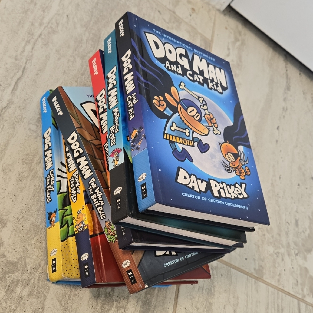 Dog Man Book Series by Dav Pilkey